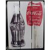 Image 1 : VINTAGE-STYLE 12X16 COKE SIGN ON WOOD