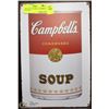Image 1 : VINTAGE STYLE METAL CAMPBELLS SOUP SIGN