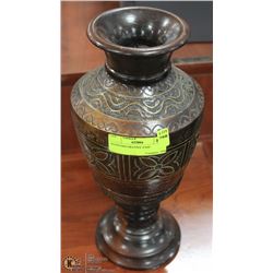 WOOD DECORATIVE VASE