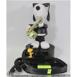 TELEPHONE 1976 SAXOPHONE SNOOPY WOODSTOCK 50 YEAR