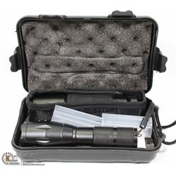 NEW TACTICAL FLASHLIGHT PAIR WITH HARDCASE