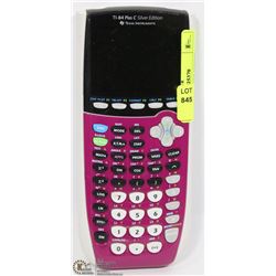 TI84 PLUS C SILVER EDITION SCIENTIFIC CALCULATOR