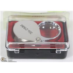 JEWELLERS MAGNIFIER IN CASE 30 POWER
