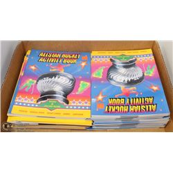 35) A BOX OF 30 ALL STAR ACTIVITY BOOK