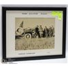 Image 1 : FRAMED PICTURE OF CHARLES LINDBERGHS FIRST TRANS