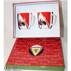FERRARRI CUPS AND SANDWICH PLATE SET
