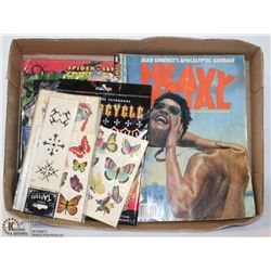 FLAT OF RETRO TATTOOS,MAGS