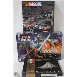 GAMES FLAT/STAR WARS/NASCAR