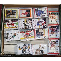BOX OF VARIOUS HOCKEY CARDS (OVER 3000)