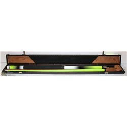 MIZERAK 19OZ STRAIGHT LINE POLE CUE IN CASE