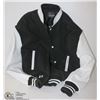 Image 1 : MEN'S M BOMBER STYLE FELT WITH LEATHER ARM JACKET