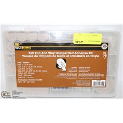 300PC FELT PAD AND VINYL BUMPER SELF ADHESIVE SET