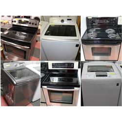 FEATURED LOTS 475-478,645-647,750-754 APPLIANCES