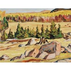 Alexander Young (A.Y.) Jackson RCA, OSA, CGP, 1882-1974 Group of Seven, Combermere, Ontario, O...