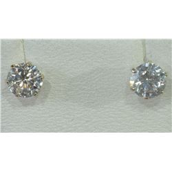 14K Yellow Gold Cubic Zirconia Earrings. Retail $400 (39)