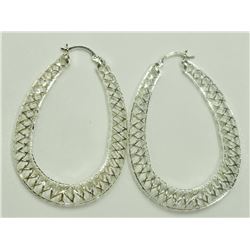 Sterling Silver(8.2g) Earrings...........(44)