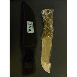 NEW GREEN LACED HUNTING KNIFE
