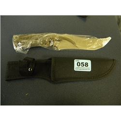 NEW GREEN LACED HUNTING KNIFE