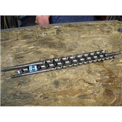 3 ASSORTED 18" WOOD BITS