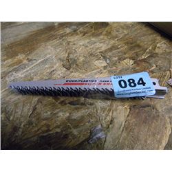 NEW 12 SWISS MADE WOOD/PLASTIC SAWZALL BLADES