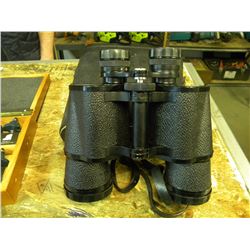 PR OF SUPER ZENITH 10 X 50 FIELD BINOCULARS WITH CASE