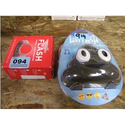 FLASH FITNESS AND SLEEP MONITOR/BLUETOOTH JAMOJI SPEAKER