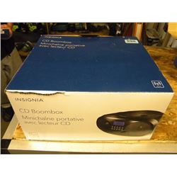 BOXED INSIGNIA CD BOOMBOX