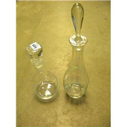 2 CRYSTAL DECNATERS