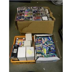 3 BOXES OF SPORTS CARDS