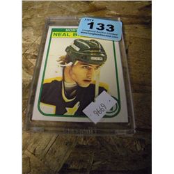 MINT NEIL BROUGHTON HOCKEY CARD