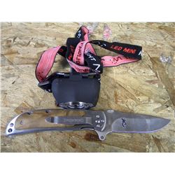 BROWNING KNIFE/LED HEADLAMP