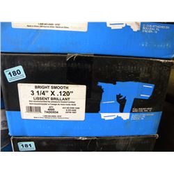 BOX OF 3/4" X .120 FULL ROUND HEAD WIRE COIL NAILS