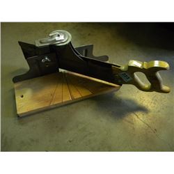 STANLEY HAND SAW AND MITER