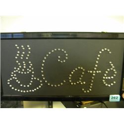 NEW LED CAFE SIGN