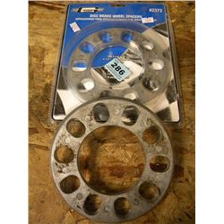 SET OF DISC BRAKE WHEEL SPACERS