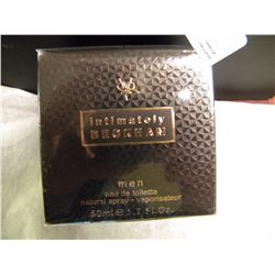 NEW SEALED 50ML INTIMATELY BECKHAM MENS COLOGNE