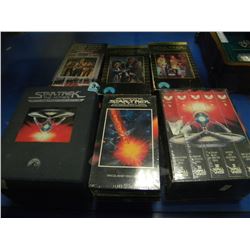 STAR TREK VIDEO COLLECTION SOME STILL SEALED