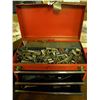 Image 1 : 3 DRAWER RED TOOLBOX AND CONTENTS