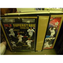 9 ASSORTED POSTERS