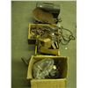 Image 1 : VINTAGE SCALE/TOOLBOX/3 CRATES OF MISC