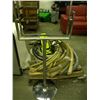 Image 1 : CHROME RETAIL STORE SIGN/PALLET OF HOSES AND PRESSURE WASHER