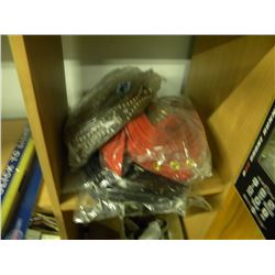 4 BAGS OF MISC BELTS