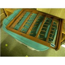 LARGE PLASTIC TUB/THREAD SPOOL HOLDER