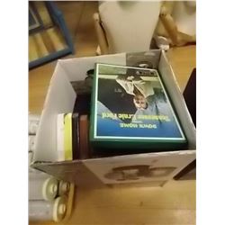 BOX OF ASSORTED 8 TRACKS