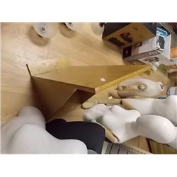 WOOD WALL HANGING SHELF