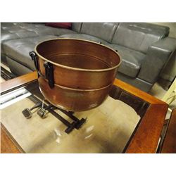 LARGE COPPER STOCK POT