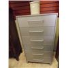 Image 1 : NEW HIGH BOY DRESSER - 6 DRAWER - GREY