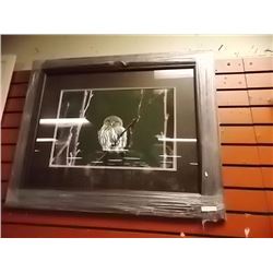 FRAMED PRINT - OWL - KEITH FOCANK - ESTIMATED GALLERY PRICE $525