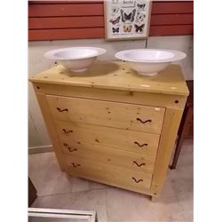 PINE DRESSER - 4 DRAWER