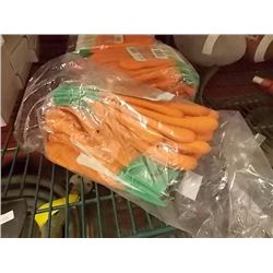 LATEX GLOVES - CARROT TOPS - SMALL - 6 PER LOT